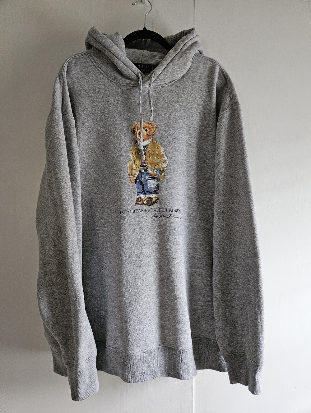 Polo Ralph Lauren Polo Bear Gray Hoodie 2XL